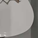 KOHLER K-4774-0 Brevia Elongated White Toilet Seat with Quick-Release Hinges And Quick-Attach Hardware For Easy Clean, White