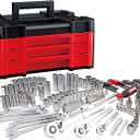 Craftsman 262-Piece Mechanic Tool Set with 3-Drawer VERSASTACK Box, SAE and Metric Socket Set, Car and Motorcycle Tool Kit with Combination Wrenches and Spark Plug Sockets (CMMT45309)