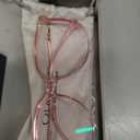 GUDVUE Blue Light Glasses For Woman, Computer Reading/Gaming/Phones Glasses, Anti Glare/UV400/Eye Strain