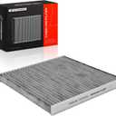 A-Premium Cabin Air Filter with Activated Carbon Compatible with Toyota Camry, Sienna, 4Runner, Avalon, Celica, Solara & Subaru Outback, Legacy & Lexus ES300, ES330, RX330, RX350, GX470, RX400h