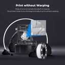 Creality 3D Printer Filament 1.75mm, Ender PLA Filament No-Tangling Smooth Printing Without Clogging No Warping, Fit Most FDM 3D Printers, 1kg Spool, Dimensional Accuracy +/- 0.02mm, White
