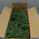 12FT(2 * 6FT) Christmas Norfolk Pine Garlands, Winter Decor Real Touch Pine Garland, Artificial Greenery Xmas Garland for Holiday, Table, Wall, Fireplace, Mantel, Indoor & Outdoor Decoration (2 Pack)