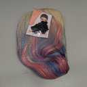 Rainbow Wig - Long Rainbow Wigs for Women Synthetic Heat Resistant Wig for Daily Party