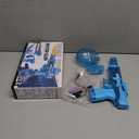 Automatic Electric Water Gun for Adults and Kids, Blue with LED Lights