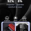 FULLSOFT 4 Pack Leggings with Pockets for Women,Soft High Waisted Tummy Control Workout Yoga Pants, L-XL