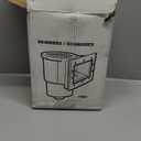 TonGass (Complete Set Universal Fit Above Ground Pool Skimmers (White) Pool Skimmer Accessory Kit ABS Plastic Thru-Wall Skimmer with Accessories Opening Width 6" Fits All Standard Pools Wall Cutouts