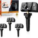 TPMS Tire Pressure Sensor Fit for Ford Explorer Lincoln Aviator 2020, 433MHz Pre-Programmed Tire Pressure Monitoring System Sensor Replacement JX7T1A180CA JX7J-1565-DA9-4 PCS