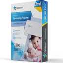Thermal Laminating Pouches 9"x11.5" Inches, 3mil 200Pack, Laminated Paper, Clear, Letter Size, Office and School Supplies