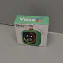 Digital Visual Timer for Kids - Rechargeable, Silent Count Up/Down for Calmer Routines - 99 Min Countdown Kids Timer for Classroom, Home & Therapy - Builds Focus & Independence (Green)