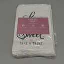100 Pack Love is Sweet Paper Treat Bags, Party Favor Bags for Kids Goodie, Gifts, Decorations, 5x7 in