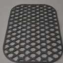 Sink Protectors for Kitchen Sink 13x11 &16x12 &19x13 &19x14 &21x16 &22x13 &24x13 &26x14 &28x14 &30x14 &30x16, Farmhouse Silicone Mats Grid for Bottom (16.7x12.5)