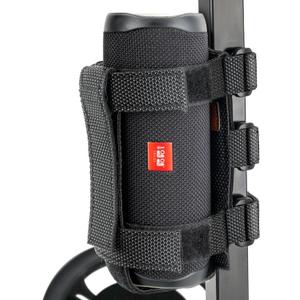 10L0L Upgraded Speaker Mount for Golf Cart Accessories, Adjustable Strap Fits Bluetooth Wireless Speaker Holder for Yamaha, EZGO, Club Car Carts and Bike (Black)