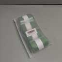 Pilates, Yoga Socks with Non Slip Grips for Women, Crew Grip Sock for Barre Shoes, Pilates Outfit Pack of 4 (Green)