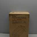 Collapsible Baby Bathtub for Infants to Toddler with Real-time Temp Monitor+Floating Cushion,Foldable Baby Bath Tub Set Applicable 0-36 Month,Portable Travel Baby Tub for Newborns Boy (Beige)