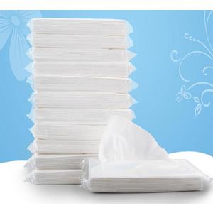 Carstuus Car Tissue Refill, Disposable Facial Tissues, Disposable Face Towel, Facial Tissues Travel Size Pack for Car or Purse, 12 Packets, 360 Sheets, Soft and Comfortable