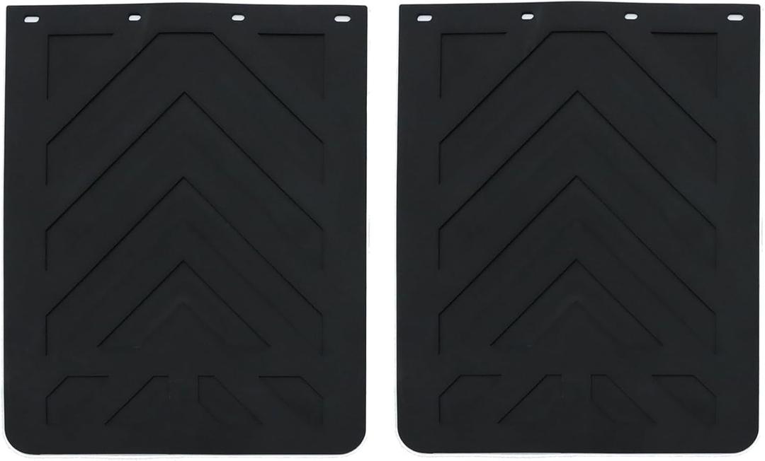 2025 New Upgrade Mud Flap for Semi Truck/Trailer, Black Universal Heavy Duty Rubber MudFlaps, 24x30 inch 2 Pack