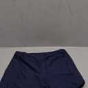 Women's Swim Shorts High Waisted Bathing Suit Bottoms Swimwear Boyshort Swimming Swimsuit Board Shorts (Medium, Navy Blue)
