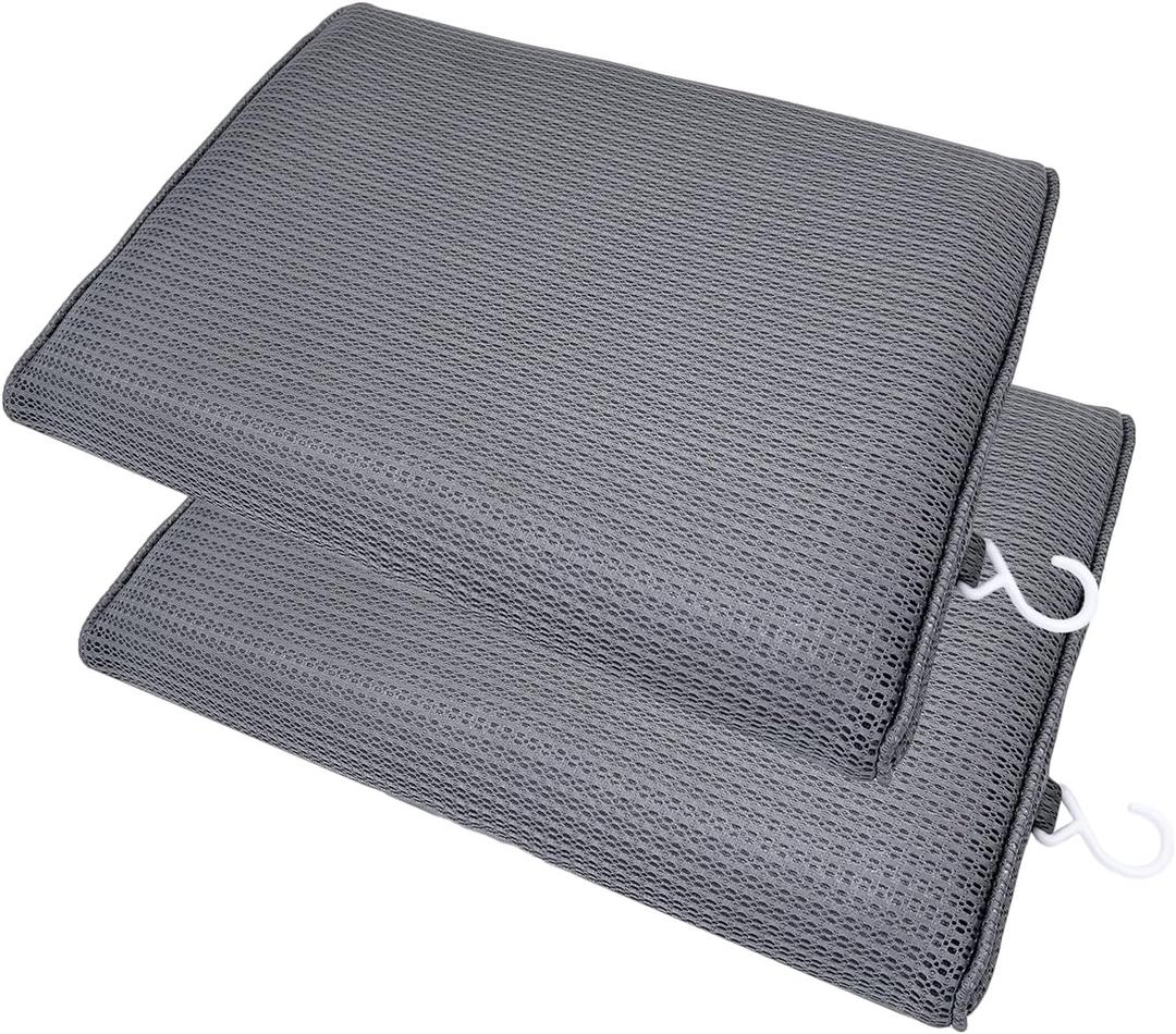 1 Pack Sauna Seat Cushions, ' Waterproof High Resilience Seat Pad for Infrared Sauna, Shower Chair & Spa, Heat Mat Accessories (Gray)