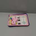 for iPad Air 5th/4th Generation Case with Screen Protector, for iPad Pro 11 Inch Case Butterfly Stand Strap Dolls Pencil Holder Kids Girls Hard Cover for iPad Air 4th 5th 10.9/iPad Pro 11 2022-Purple