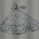 Kids Toddler Baby Girls Rainbow Dress Princess Sleeveless Beach Butterfly Sundress (12-18M)