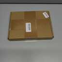 QWORK Gold Cabinet Handles, 10 Pack 3" Hole Centers Stainless Steel Drawer Pulls, 5" Length