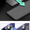 2 x 2pcs Anti-Fingerprint Matte Hydrogel film for Samsung Galaxy S25 5G 6.2" Anti-Glare Transparent Soft TPU Screen Protector Explosion-Proof Fingerprint Unlock, Self-Healing, Ultra-Thin