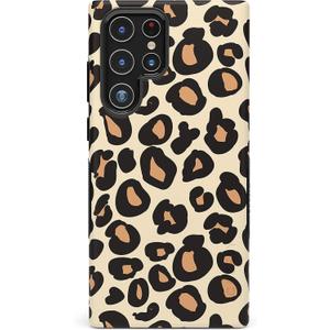 Casely Galaxy S22 Ultra Case | Into The Wild | Leopard Print Case