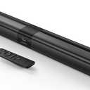 Sound Bars for Smart TV, 31-in Bluetooth TV Soundbar Speakers with HDMI-ARC, Optical AUX Connection, Crisp Sound and Easy Setup, Detachable Surround Sound System for TV, PC, Projector.