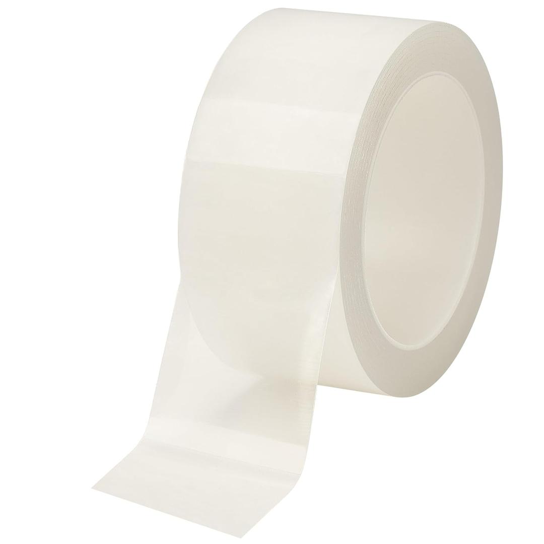 Clear Book Repair Tape 2 in x 1180 in Medium Thickness Strong Adhesive Flexible Transparent Book Binding Tape for Reinforcing Book Spines and Covers, Torn Pages, Durable, Archival Safe, Stretchable
