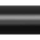 OLV Black Curtain Rod, 1 Inch Adjustable Modern Curtain Rods for Windows 48 to 84 Inch, Decorative Heavy Duty Window Treatment Rods with End Cap Finials, Telescopic Splicing Drapery Pole, Easy Install (36''-88'' (1 Pack))