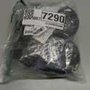 XSY&G Dog Boots,Waterproof Dog Shoes,Dog Booties with Reflective Rugged Anti-Slip Sole and Skid-Proof,Outdoor Dog Shoes for Medium to Large Dogs 4Pcs-Size7 (Size 7:3.1''x2.7'')(L*W) for 66-90 lbs, Black)