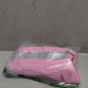 NACOCO Large Dog Raincoat Adjustable Pet Water Proof Clothes Lightweight Rain Jacket Poncho Hoodies with Strip Reflective (L, Pink) (Large (Pack of 1))