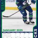 TURNER SPORTS Vancouver Canucks 2025 12x12 Team Wall Calendar (25998011958)
