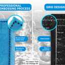 16 PCS Aquarium Filter Cartridge Compatiable with Aqua-Tech Filters (EZ-Change #3) Fish Tank Filter Cartridge Compatiable with Aqua-Tech 20-40 & 30-60 Power Filter