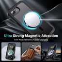jaroco Magnetic for iPhone 17e Case& iPhone 16e Case, [Compatible with MagSafe][Military Grade Drop Protection][Heavy Duty Protection][Non-Slip][Shockproof] 2-Layer Bumper Phone Case 6.1''-Black