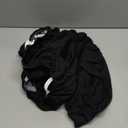 Waterproof Dining Chair Seat Covers Set of 4, Stretch Removable Dining Room Seat Covers for Dining Chairs, Kitchen, Hotel, Party (.Black)