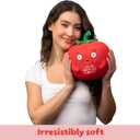Big Tender Tomato Plushie - Super Soft Stuffed Animal | Adorable Love Gift for Boyfriend, Girlfriend, Husband, Wife, Mom, Dad, Kids, or Best Friend | Valentines Day Gifts for Her or Him