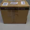 Simple Designs LF2000-WHT Mother-Daughter Floor Lamp with Reading Light, White