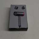 Ionic Hair Dryer with Diffuser, Powerful 1800W Blow Dryer for Women & Men, Fast-Drying Hair Dryer with Nozzle for Home, Salon, Travel (Dark Gray)