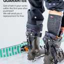 DANISH ENDURANCE mens Socks (Large, Blue/Yellow)