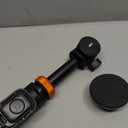 EUCOS 62" Phone Tripod, Tripod for iPhone & Selfie Stick with Remote, Extendable Cell Phone Stand & Ultimate Phone Holder, Solidest Phone Stand Compatible with iPhone/Android (Inferno Mix Carbon Black)