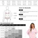 Fisoew Womens Oversized Long Sleeve Shirt Casual Waffle Knit Tunic Tops Lace Patchwork Pullover Sweatshirt (Green)