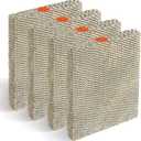 4Pack 35 Water Panel Humidifier Replacement Filter Made of Aluminum Mesh Compatible with AprilAire Whole-House Humidifier Models 300 350 360 560 560A 568 600 600A 600M 700 700A 700M 760 760A 768