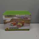 BALEINE Clear Plastic Storage Bins with 3 Removable Dividers, Pantry Organization, BPA Free Stackable Refrigerator Organizers and Storage for Kitchen Fridge Cabinet Bathroom (10.5x6.1x3.5, 6PK)