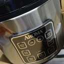 AROMA Digital Rice Cooker, 4-Cup (Uncooked) / 8-Cup (Cooked), Steamer, Grain Cooker, Multicooker, 2 Qt, Stainless Steel Exterior, ARC-914SBD