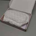 Super Thick Bath Pillow, Soft and Comfortable Bath Pillow, 4D mesh Fabric and 6 Non-Slip Suction Cups, Used for Bathtub Head and Neck Support to Relax Family spa hot tub Essentials, Ladies Bath Gift