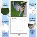 Songbirds Calendar 2026 - Hangable Wall Birds Calendar, Animal Calendar with Stunning Bird Photography, 12-Month Planner for Organizing and Planning, Ideal Gift for Birders, 12 x 12 Inches