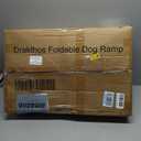 Dog Ramp Dog Stairs for Large Dogs Foldable Dog Ramp with 5 Adjustable Heights from 13.98'' to 27.56" Wood Pet Ramp with Non Slip Carpet Portable Puppy Ramp for Couch, Sofa, Bed, Car
