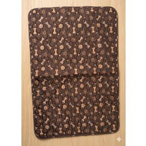 Brown Dog Mat Size Large
