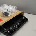 Folding Hand Truck 500lbs, Portable Heavy Duty Dolly Cart, 6 Wheels Collapsible Luggage Cart with 2 Elastic Ropes - Compact Trolley Cart for Easy Moving - Ideal Hand Cart for Travel and More (17, Black)